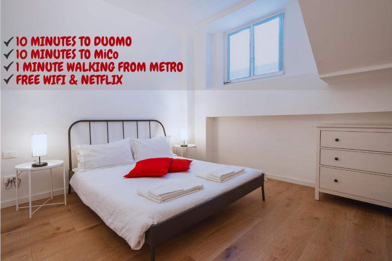 City Centre Apartment - 10 Minutes To Duomo - Free Wifi E Netflix Milano Exteriör bild